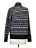 Lou & Grey Houndstooth Black Turtleneck Sweater Size XS - photo 2
