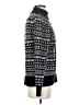 Lou & Grey Houndstooth Black Turtleneck Sweater Size XS - photo 4
