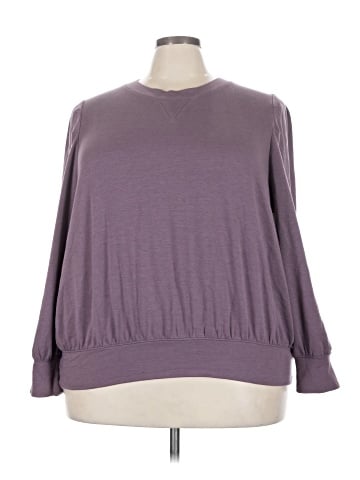 Lane Bryant 3/4 Sleeve T-Shirt (view 1)
