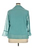 Cato 100% Polyester Teal 3/4 Sleeve Blouse Size 18 - photo 2
