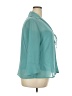 Cato 100% Polyester Teal 3/4 Sleeve Blouse Size 18 - photo 4