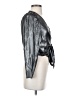 Vero Moda Metallic Silver 3/4 Sleeve Blouse Size S - photo 4