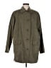 Gallery 100% Polyester Green Trenchcoat Size M - photo 1