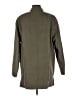 Gallery 100% Polyester Green Trenchcoat Size M - photo 2