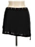 Be Creative Solid Black Casual Skirt Size L (estimated) - photo 1