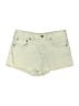 Free People Green Denim Shorts Size 27 waist - photo 1