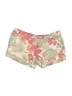Mossimo Supply Co. 100% Cotton Floral Tan Shorts Size 7 - photo 1