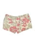 Mossimo Supply Co. 100% Cotton Floral Tan Shorts Size 7 - photo 2