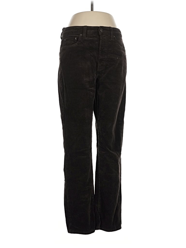 Pre-owned Quince Casual Pants In Brown