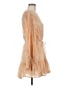 Kivari 100% Rayon Orange Cocktail Dress Size M - photo 4