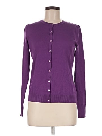 August Silk Cardigan (view 1)