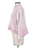 dip 100% Polyester Color Block Pink Pullover Sweater Size XS - photo 5