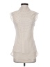 Love Stitch 100% Polyester Ivory Sleeveless Blouse Size S - photo 1