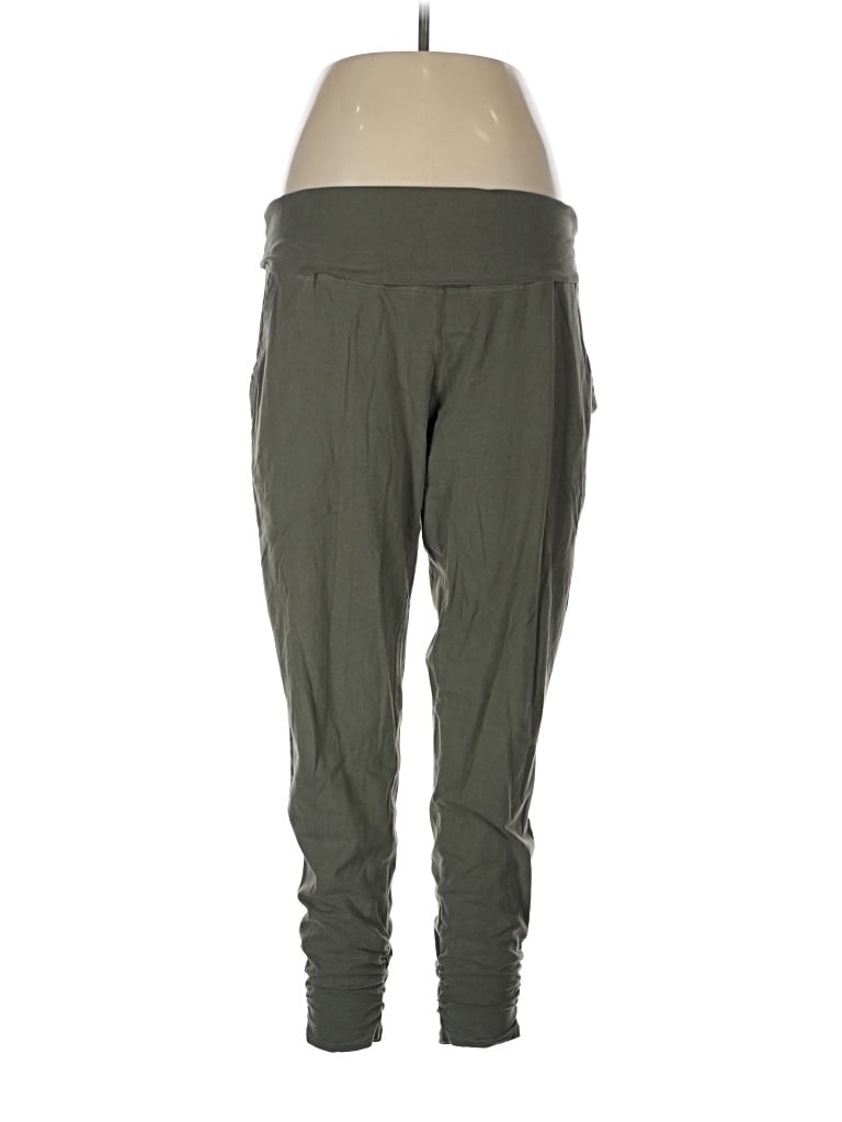 Pre-owned Pact Active Pants In Green