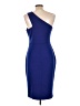 Vince Camuto Solid Blue Cocktail Dress Size 10 - photo 2