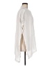 oasis 100% Rayon White Short Sleeve Blouse Size M - photo 4