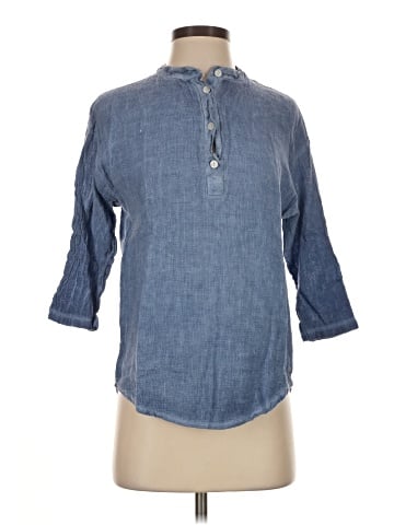Tempo Paris 3/4 Sleeve Button-Down Shirt (view 1)