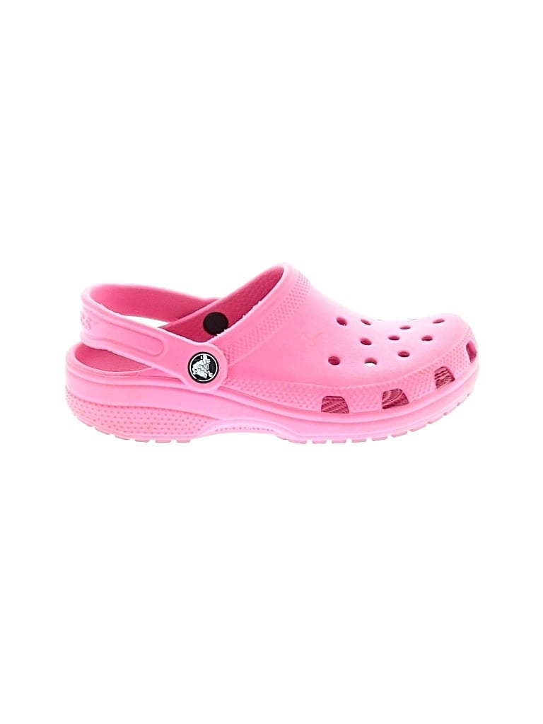 Pre-owned Crocs Kids' Clogs In Pink