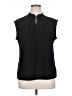 Kasper Black Sleeveless T-Shirt Size 1X - photo 1