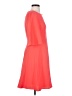 CeCe 100% Polyester Solid Orange Casual Dress Size 4 - photo 4