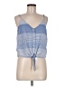 Bella Dahl Blue Sleeveless Blouse Size M - photo 1