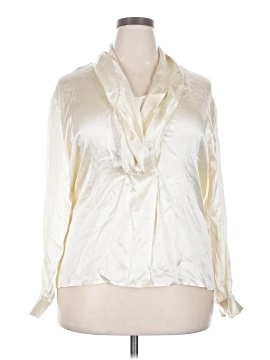 Assorted Brands 3/4 Sleeve Silk Top