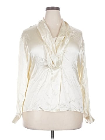 Assorted Brands 3/4 Sleeve Silk Top (view 1)