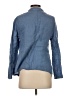 Tempo Paris 100% Linen Blue Denim Jacket Size S - photo 2