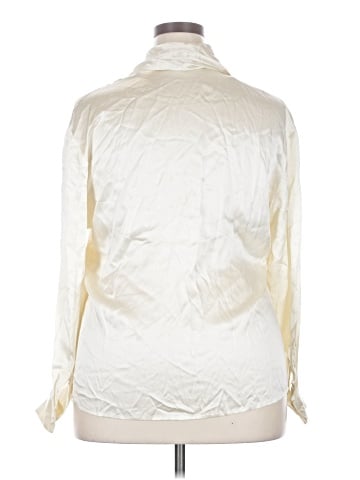 Assorted Brands 3/4 Sleeve Silk Top (view 2)