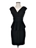 Jessica Simpson Solid Black Cocktail Dress Size 4 - photo 1