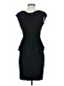 Jessica Simpson Solid Black Cocktail Dress Size 4 - photo 2