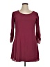 Speechless 100% Polyester Solid Burgundy Casual Dress Size XL - photo 1