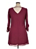 Speechless 100% Polyester Solid Burgundy Casual Dress Size XL - photo 2