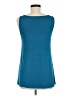 Eileen Fisher 100% Silk Solid Teal Sleeveless Top Size M (petite) - photo 2