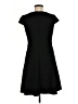 Anne Klein Solid Black Casual Dress Size 6 - photo 2