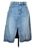 7 For All Mankind Blue Denim Skirt Size 30 - photo 1