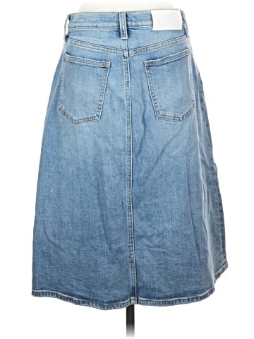 7 For All Mankind Denim Skirt (view 2)
