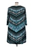 Cato Paisley Teal Casual Dress Size 22 - 24 - photo 2