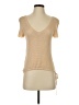 David Rodriguez Tan Short Sleeve Top Size S - photo 1