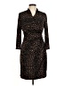 Nine West Polka Dots Black Cocktail Dress Size 8 - photo 1