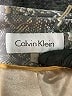 Calvin Klein Paisley Silver Trenchcoat Size L - photo 6