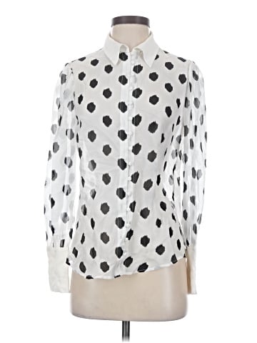 L'Agence Long Sleeve Blouse (view 1)