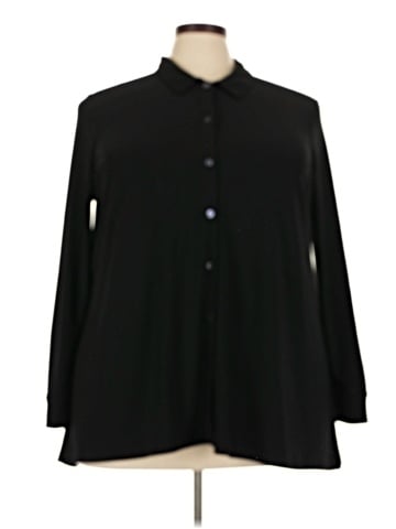 Dennis by Dennis Basso Long Sleeve Blouse (view 1)