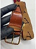 Moschino 100% Leather Brown Leather Belt Size EU (IT) 38 - photo 4
