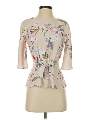 Amanda Uprichard 3/4 Sleeve Blouse (view 1)