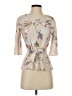 Amanda Uprichard 100% Polyester Tan 3/4 Sleeve Blouse Size P (petite) - photo 1