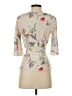 Amanda Uprichard 100% Polyester Tan 3/4 Sleeve Blouse Size P (petite) - photo 2