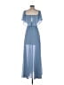 Baltic Born 100% Polyester Blue Casual Dress Size XS - photo 2