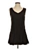 Neesh by D.A.R. Brown Sleeveless T-Shirt Size S - photo 1