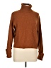 Pink Rose Brown Turtleneck Sweater Size L - photo 1